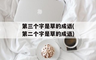 第三个字是草的成语(第二个字是草的成语)