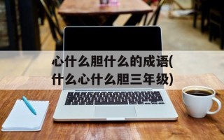 心什么胆什么的成语(什么心什么胆三年级)