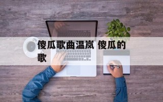 傻瓜歌曲温岚 傻瓜的歌