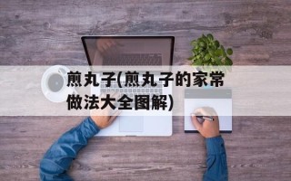 煎丸子(煎丸子的家常做法大全图解)