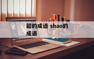 韶的成语 shao的成语
