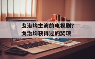 戈治均主演的电视剧？戈治均获得过的奖项