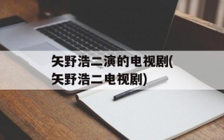矢野浩二演的电视剧(矢野浩二电视剧)