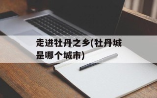 走进牡丹之乡(牡丹城是哪个城市)