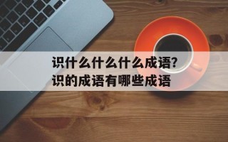 识什么什么什么成语？识的成语有哪些成语