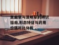 鼠曲草与清明草的辨识指南,形态特征与药用价值对比分析