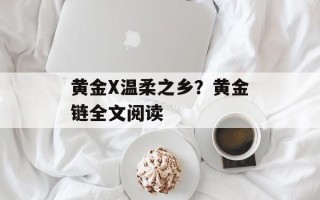 黄金X温柔之乡？黄金链全文阅读