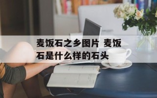 麦饭石之乡图片 麦饭石是什么样的石头