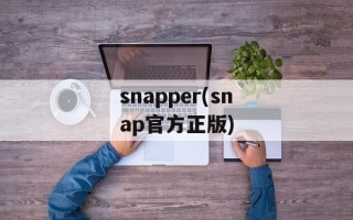 snapper(snap官方正版)