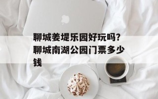 聊城姜堤乐园好玩吗？聊城南湖公园门票多少钱