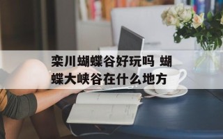 栾川蝴蝶谷好玩吗 蝴蝶大峡谷在什么地方