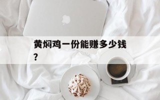 黄焖鸡一份能赚多少钱？