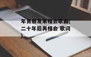 年青朋友来相会歌曲(二十年后再相会 歌词)