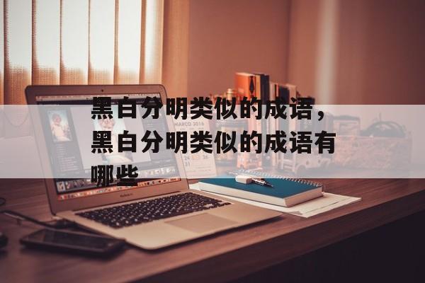 黑白分明类似的成语，黑白分明类似的成语有哪些-第1张图片-